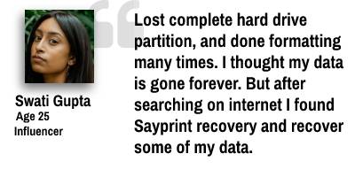 Sayprint data recovery software