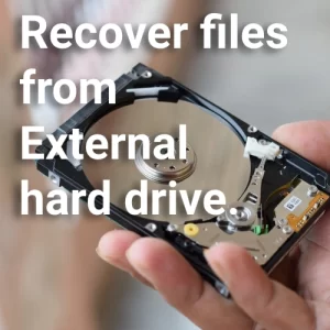 data recovery from external hard drive