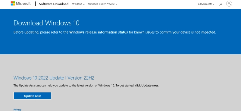 how to download and install Windows 10