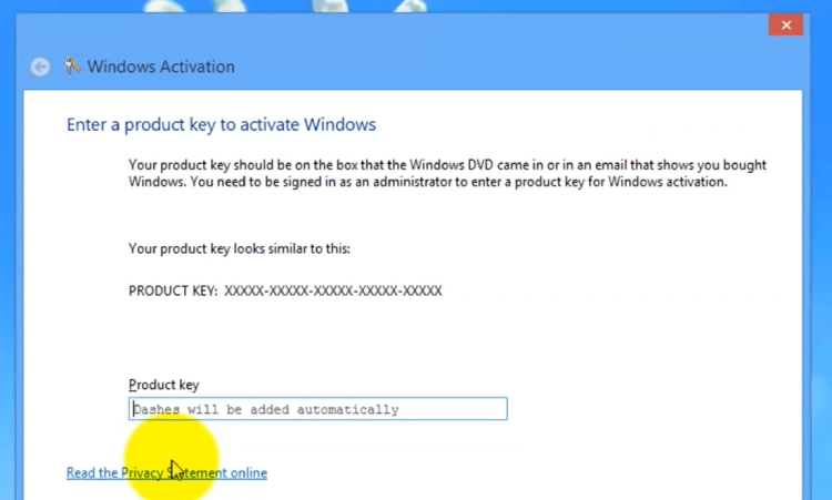 call microsoft for telelphone activation of windows 8.1